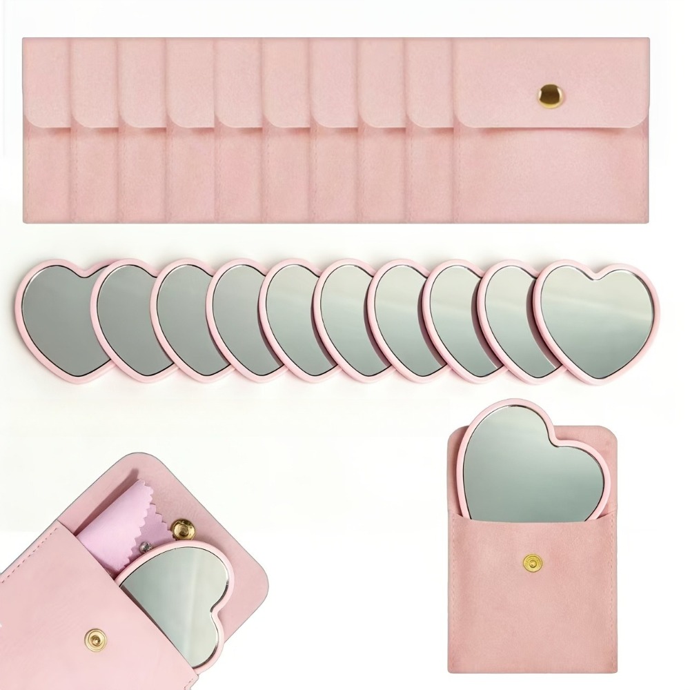 Travel Accessories Pink - 10/20/30 ensembles de miroirs de maquillage