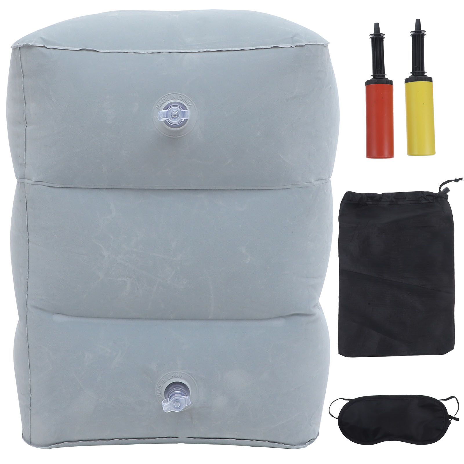 Travel Accessories Pillow - 1 ensemble d'oreillers gonflables pour repose-pieds,