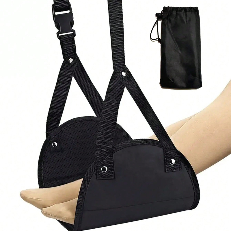 Travel Accessories Long Flight - Hamac repose-pieds réglable Portable pour voyage