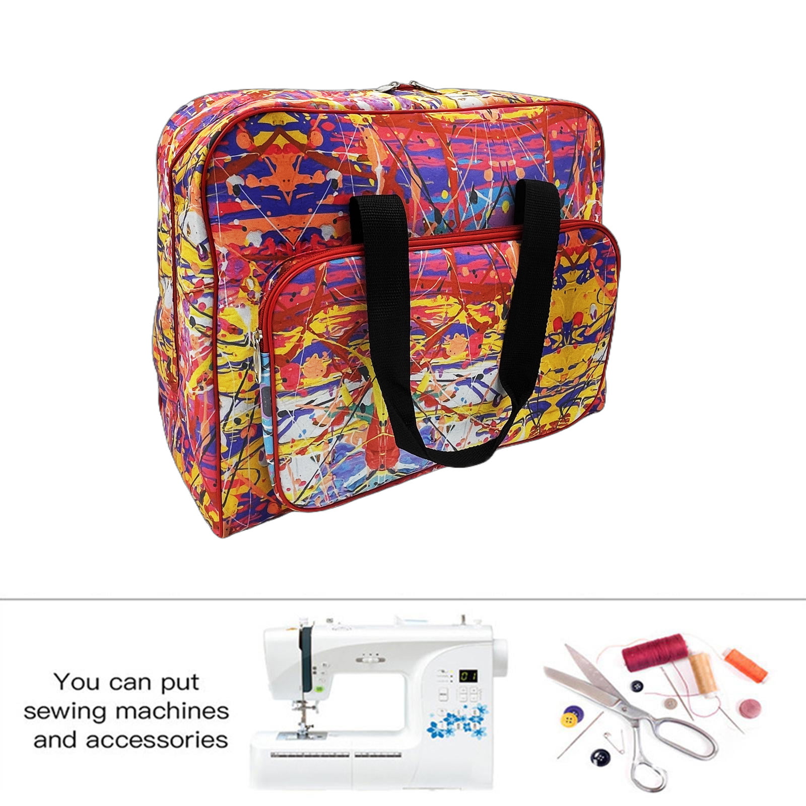 Travel Accessories Organizer Case - Mallette de transport pour machine à