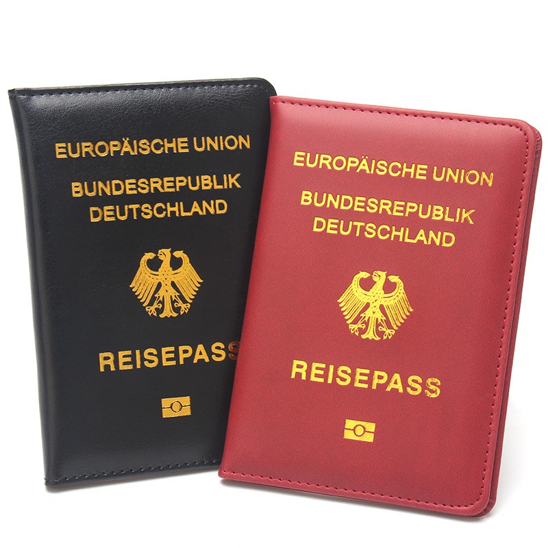 Travel Accessories Pink - Allemagne passeport couverture femmes rose allemand