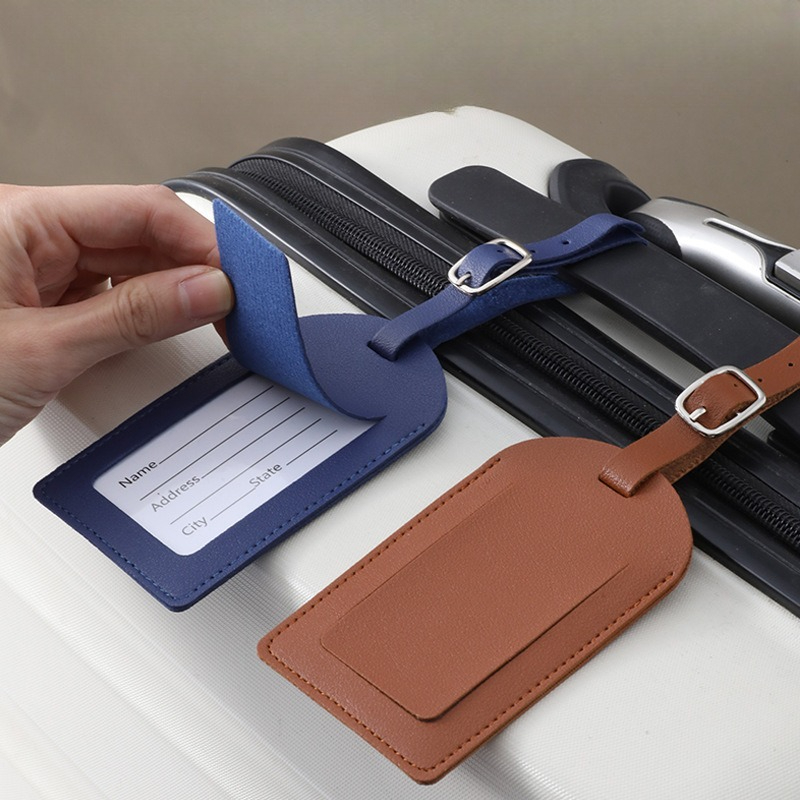 Étiquettes de bagage en cuir P - Travel Accessories Name avis et prix