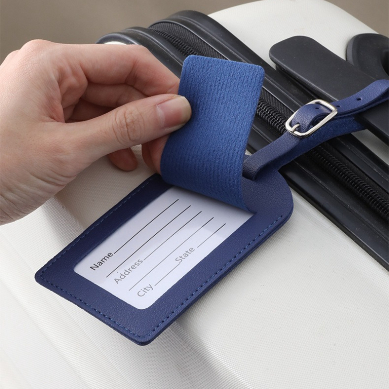 Étiquettes de bagage en cuir P - Travel Accessories Name avis et prix