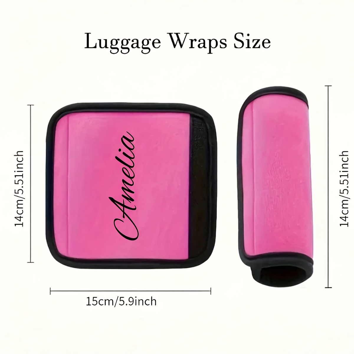 Housse de poignée de bagage pe - Travel Accessories Name avis et prix