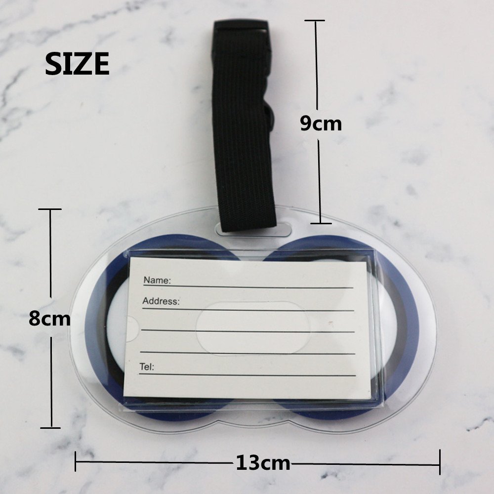 Étiquettes de bagages à motifs - Travel Accessories Name avis et prix