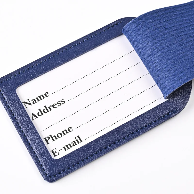 Étiquette de bagage en PU épai - Travel Accessories Name avis et prix