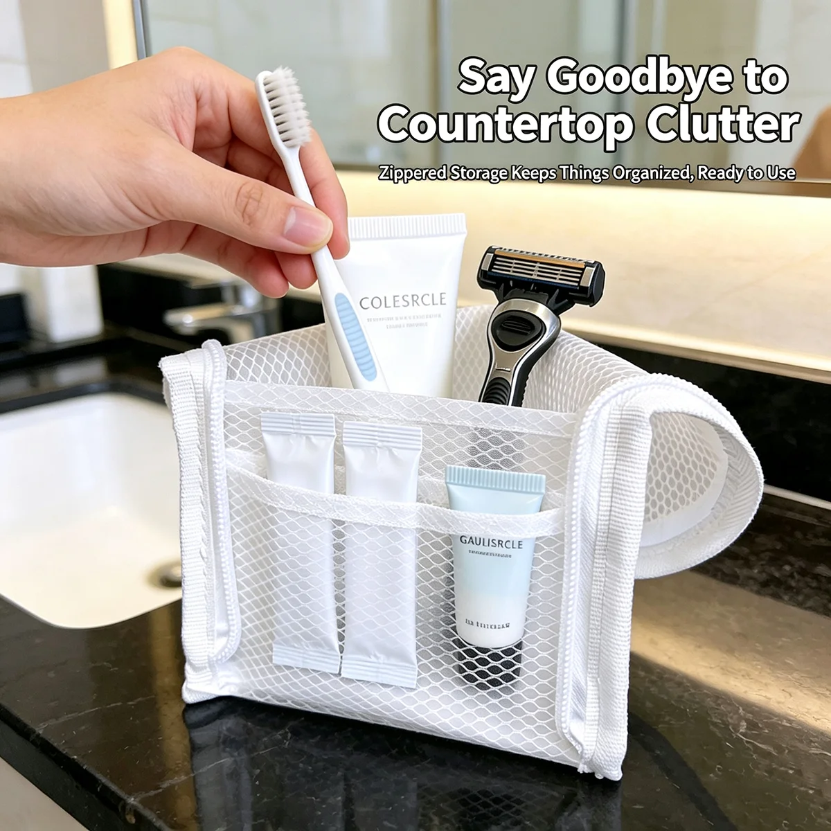 Trousse de Toilette de Voyage  - Travel Accessories Organizer Case avis et prix