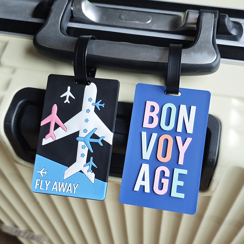 Étiquette de bagage en PVC ave - Travel Accessories Name avis et prix