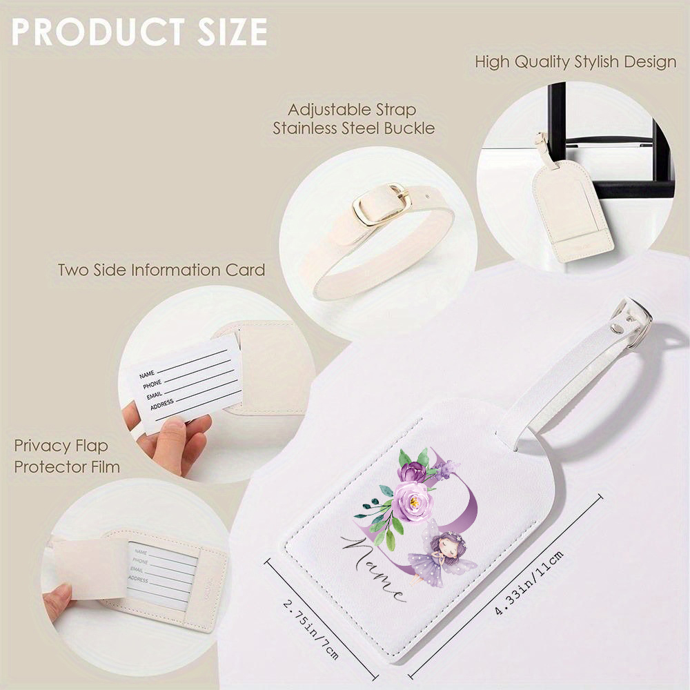 Étiquette de bagage personnali - Travel Accessories Name avis et prix