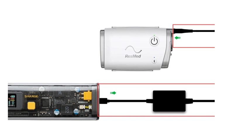 Câble de charge PD ResMed Airm - Travel Accessories In Train avis et prix