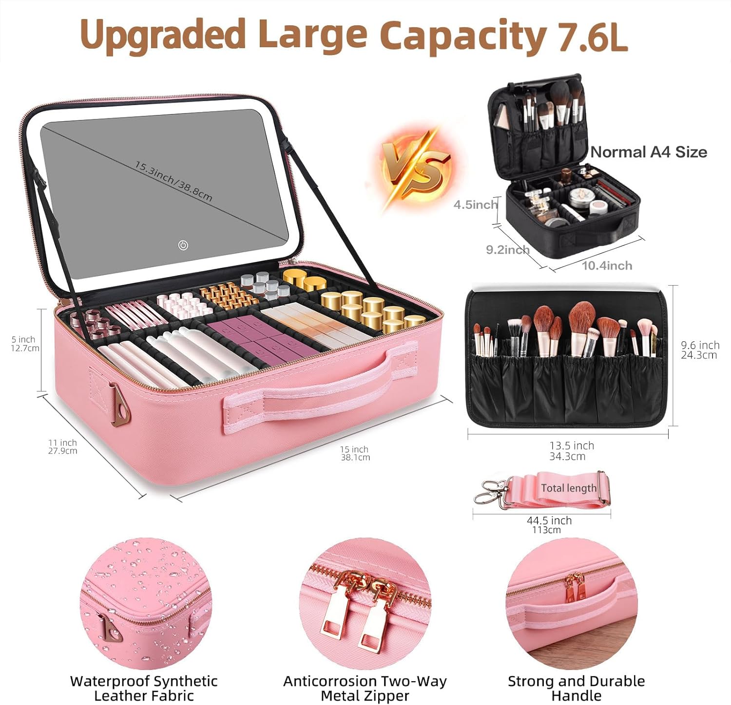 Trousse de maquillage grande c - Travel Accessories Organizer Case avis et prix