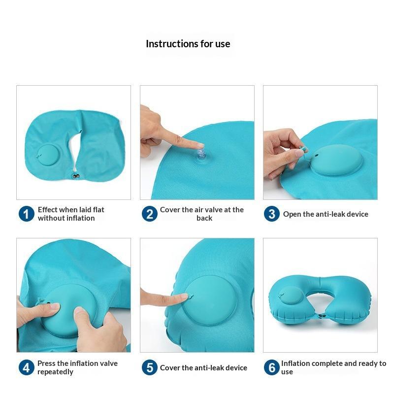 Oreiller de voyage gonflable f - Travel Accessories Pillow avis et prix